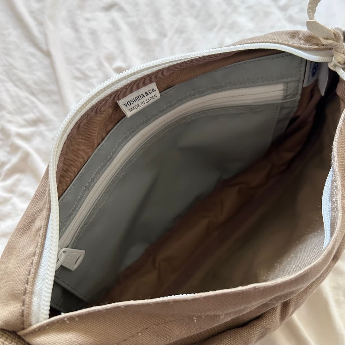 Porter Beat Beige Canvas Bag 상품이미지6