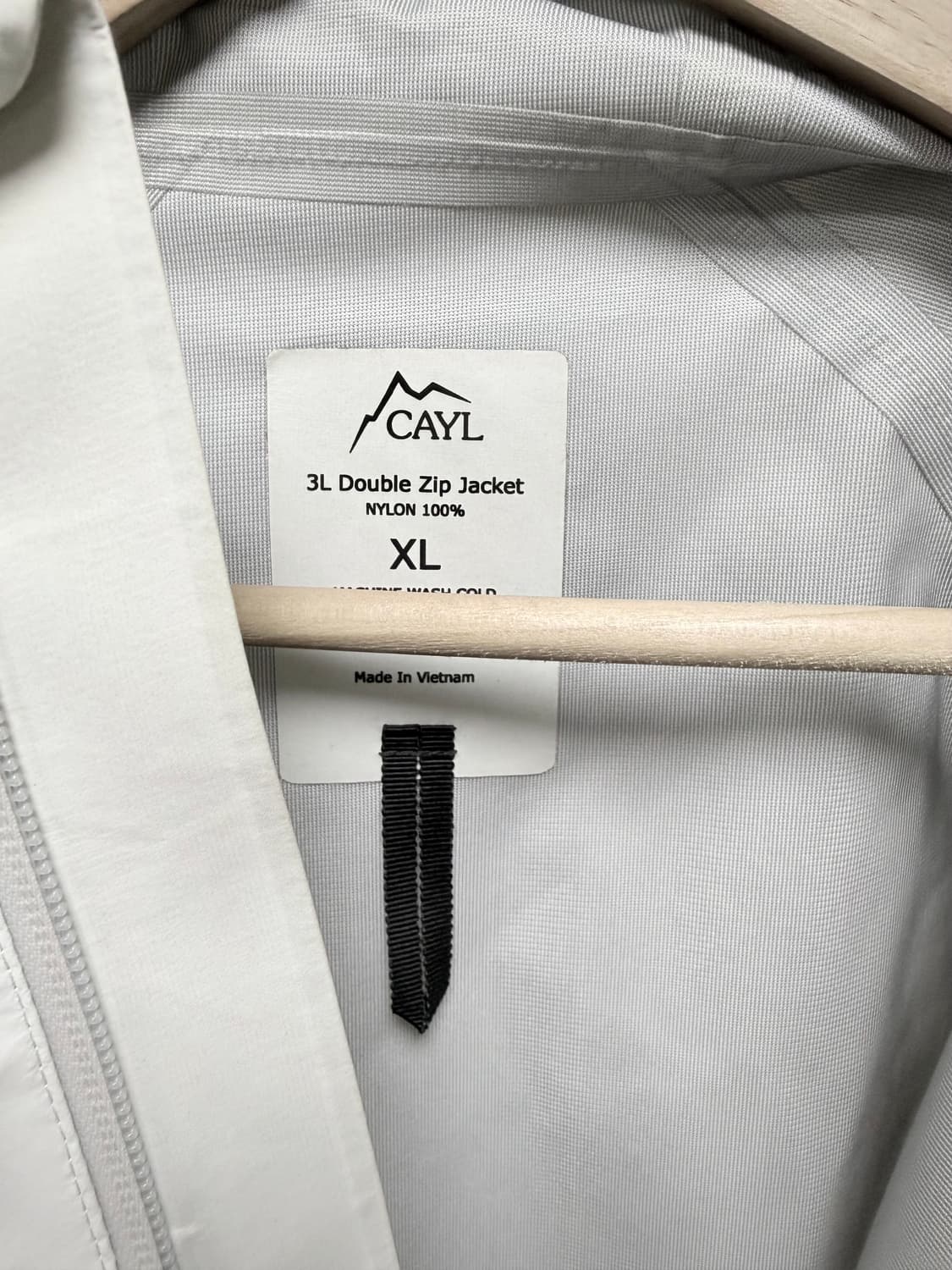 케일 3L 더블 지퍼 바람막이 상품이미지2