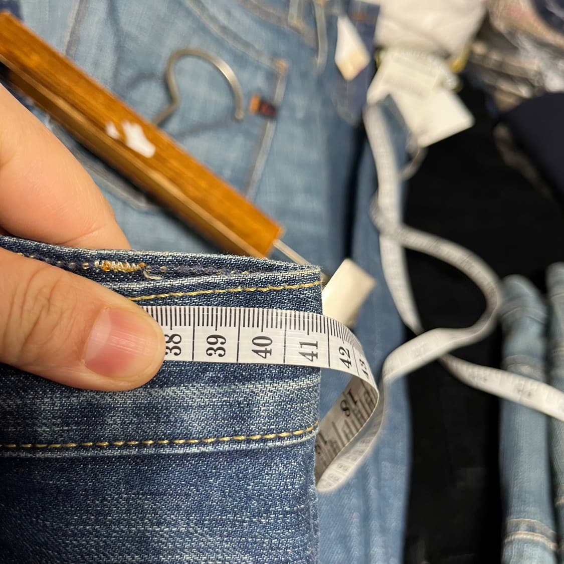 블루컬트 청치마 데님 스커트 29 새상품 상품이미지4