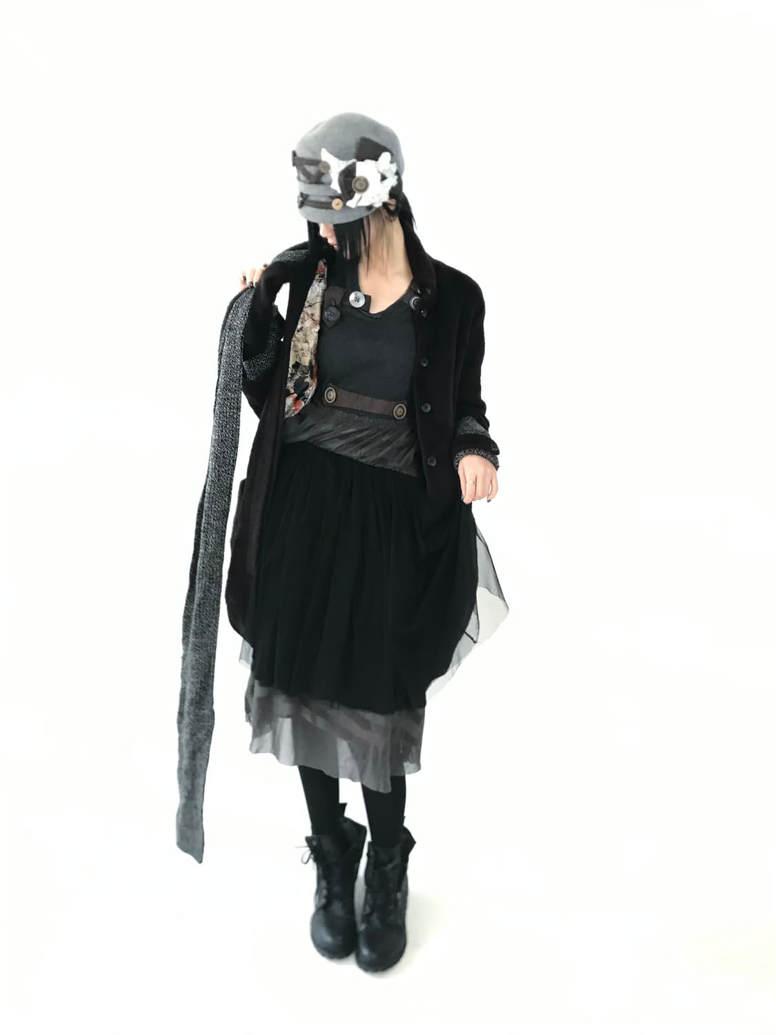 Custom)Antique napoleon cancan onepiece 상품이미지5