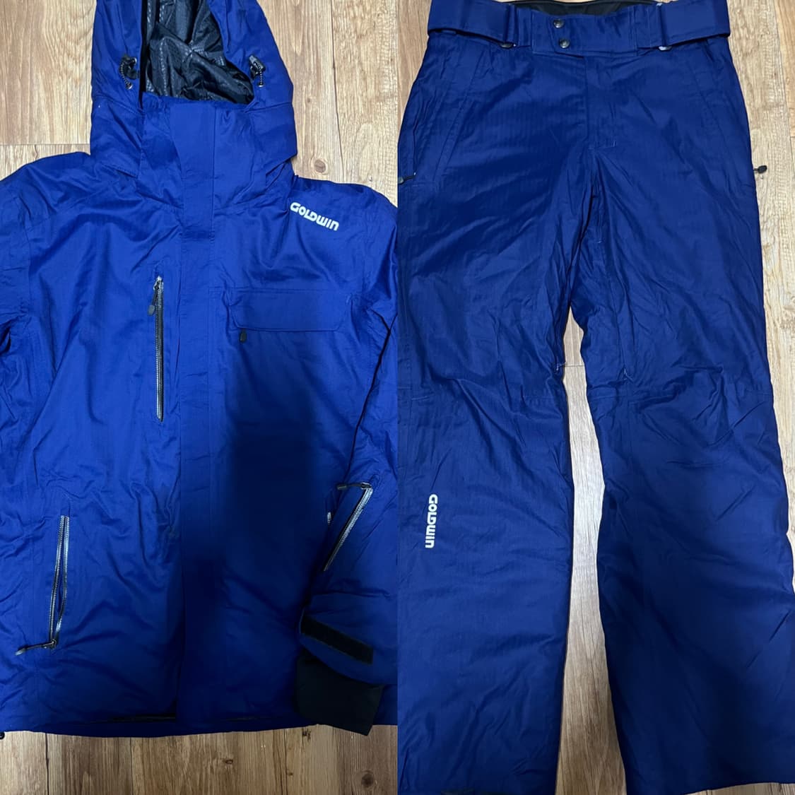 골드윈 스키 스키복 점퍼 자켓 바지 하의 세트 보드 보드복 M 95 상품이미지1