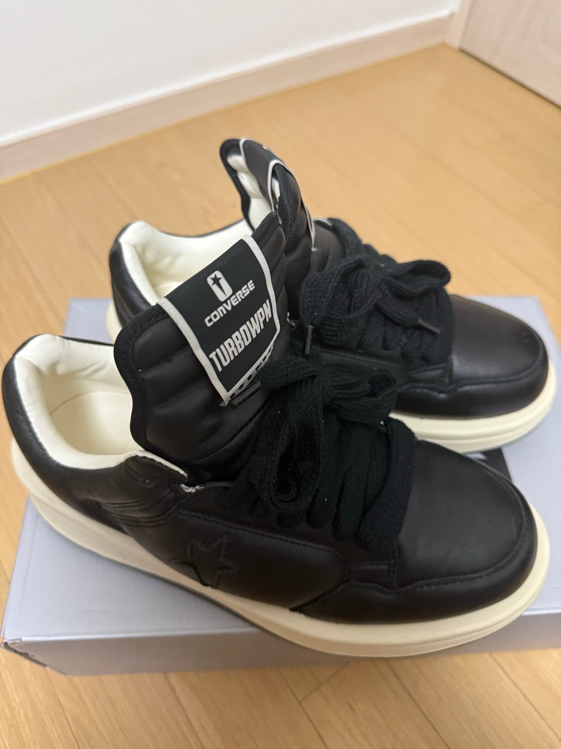 컨버스 다크쉐도우 터보웨폰 블랙 상품이미지2