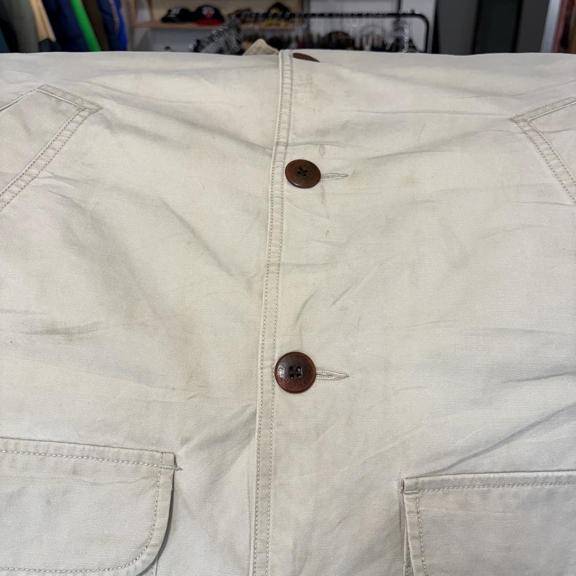 L.L.bean 엘엘빈 아이보리 헌팅 자켓 상품이미지9