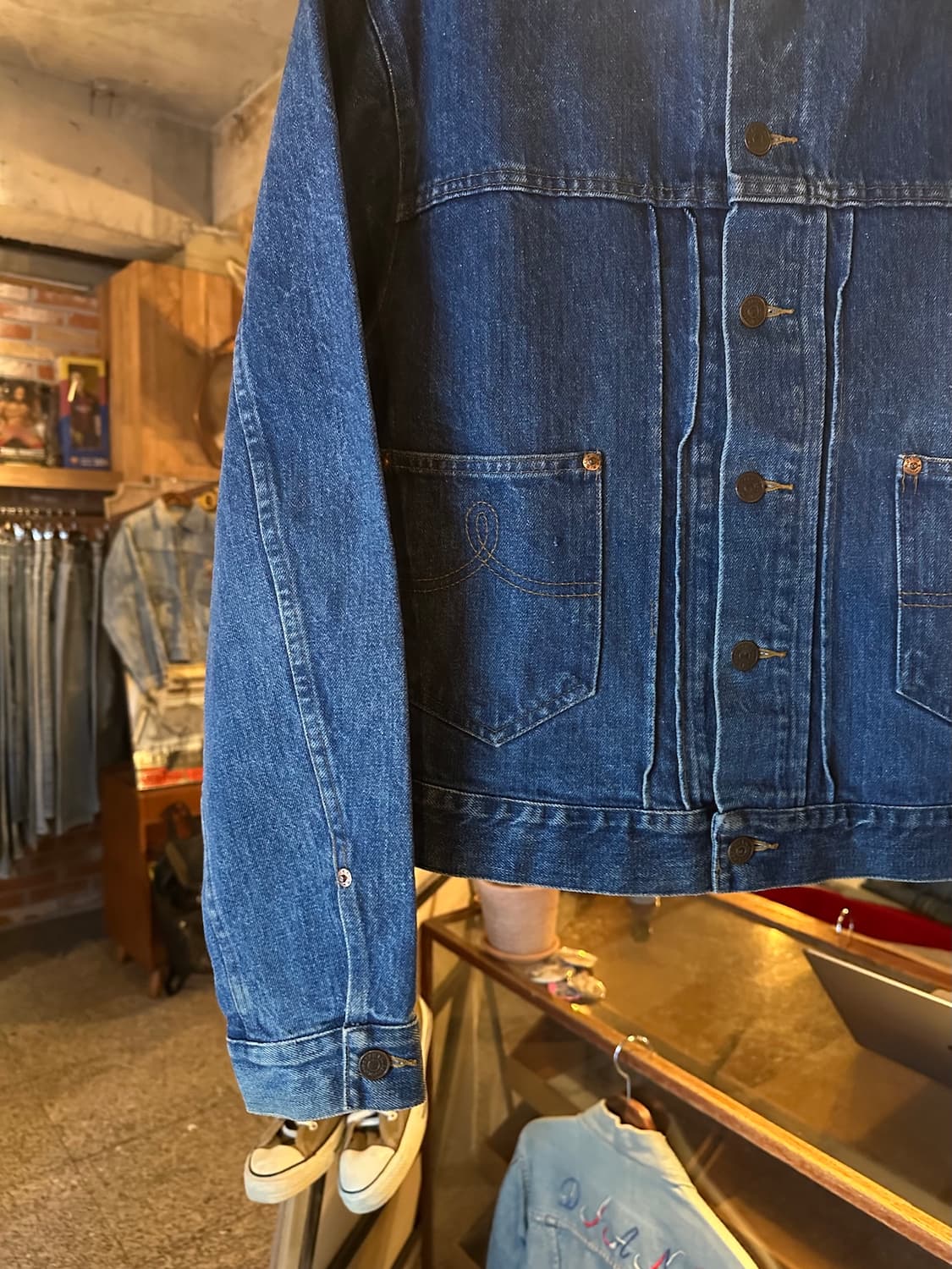 80s USA 빈티지 폴로 랄프로렌 2세대 데님 자켓 상품이미지3