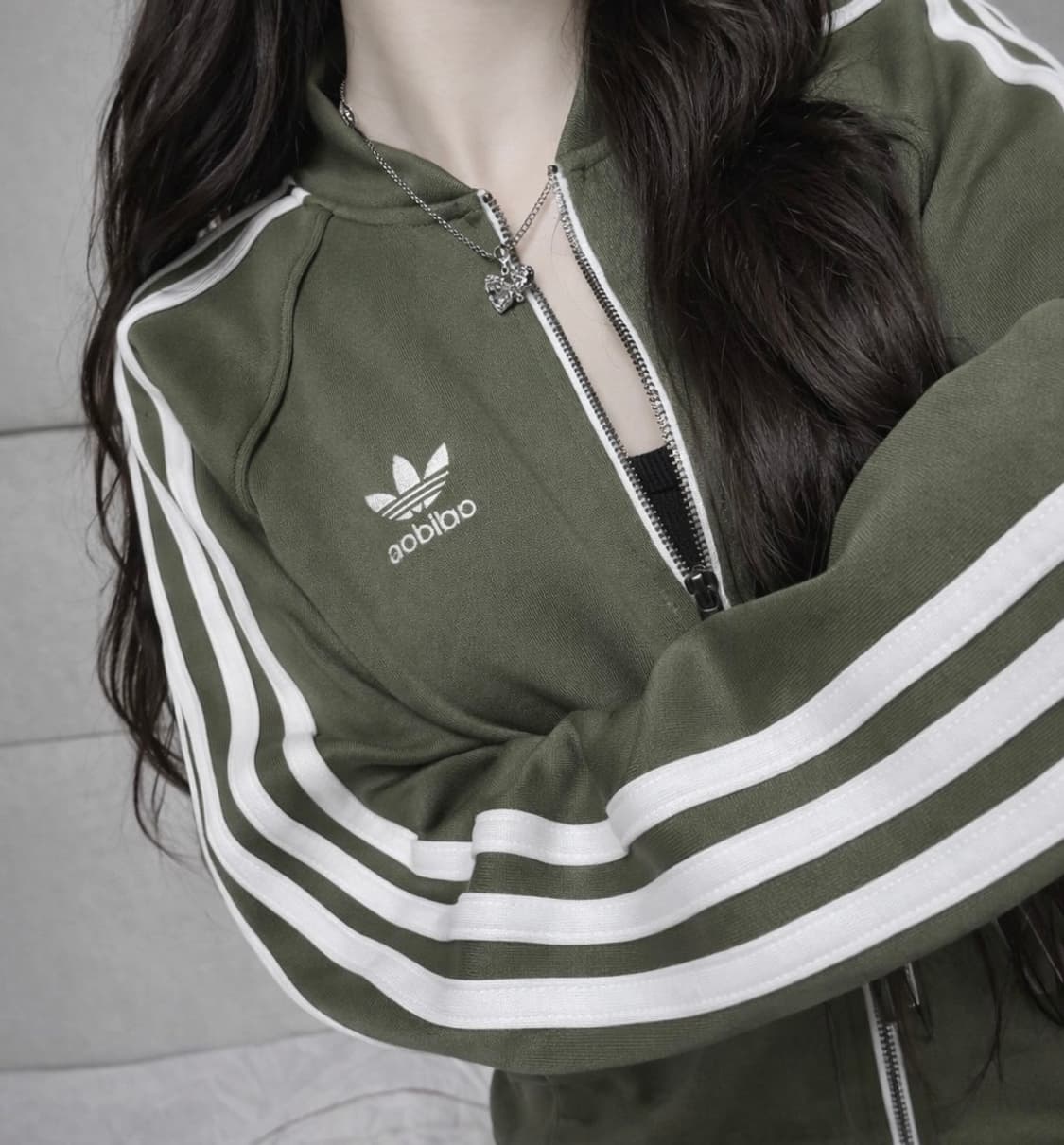 🐰아디다스 대대장 카키 말차 슈퍼스타 트랙탑 져지 저렴🪽 상품이미지1