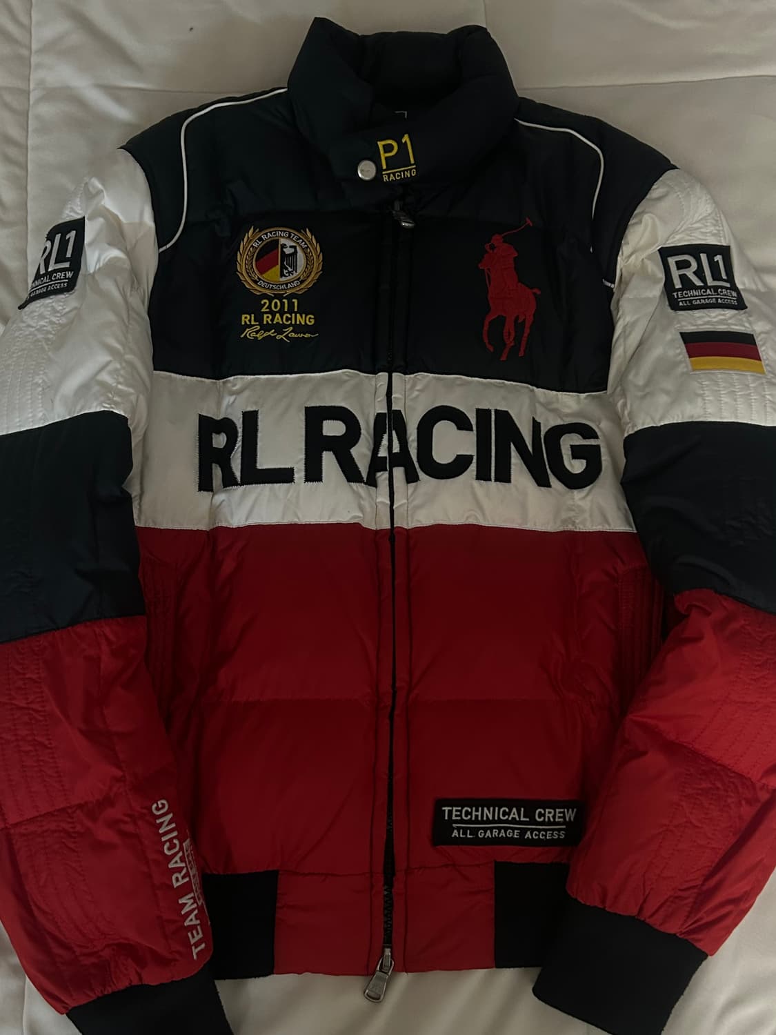 (무료배송)폴로 랄프로렌 레이싱 빅포니 패딩 상품이미지1