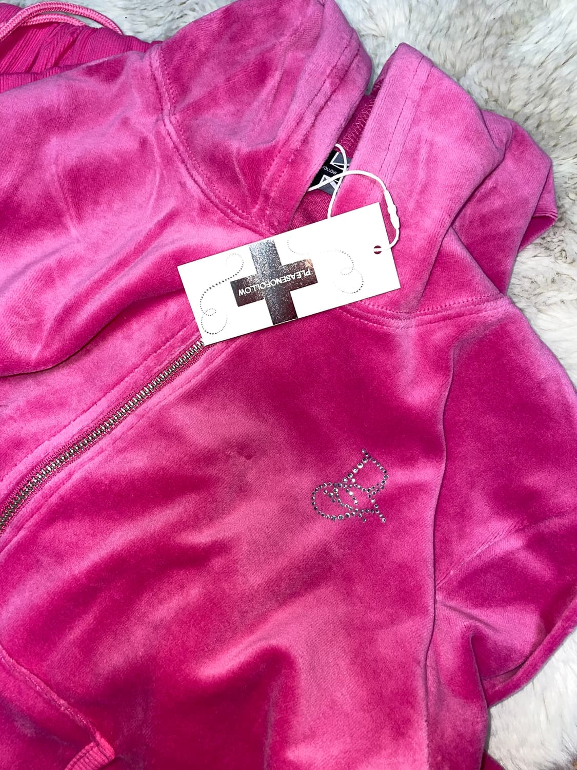 플리즈노팔로우(플노팔) 벨벳 트레이닝 세트 상품이미지3