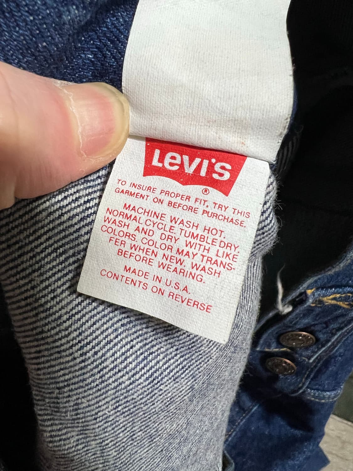 리바이스 70506-0217 3rd 데님자켓 상품이미지6