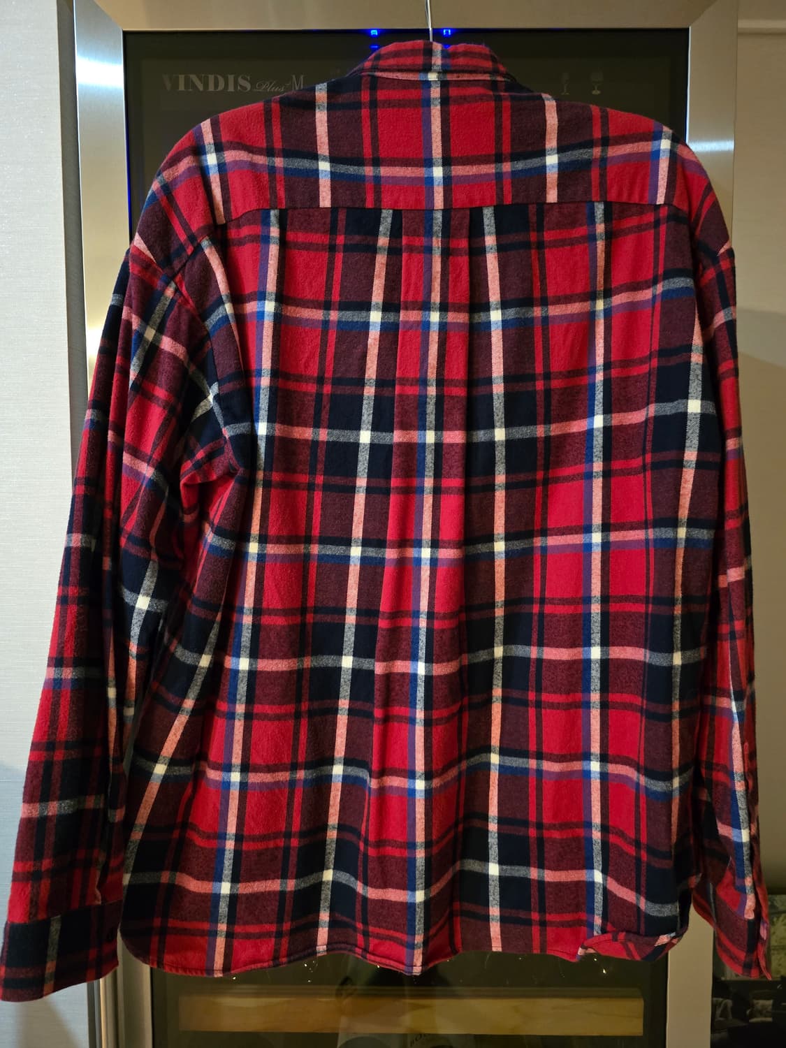 준지 juuni 세미오버핏 체크셔츠 46사이즈입니다 상품이미지2