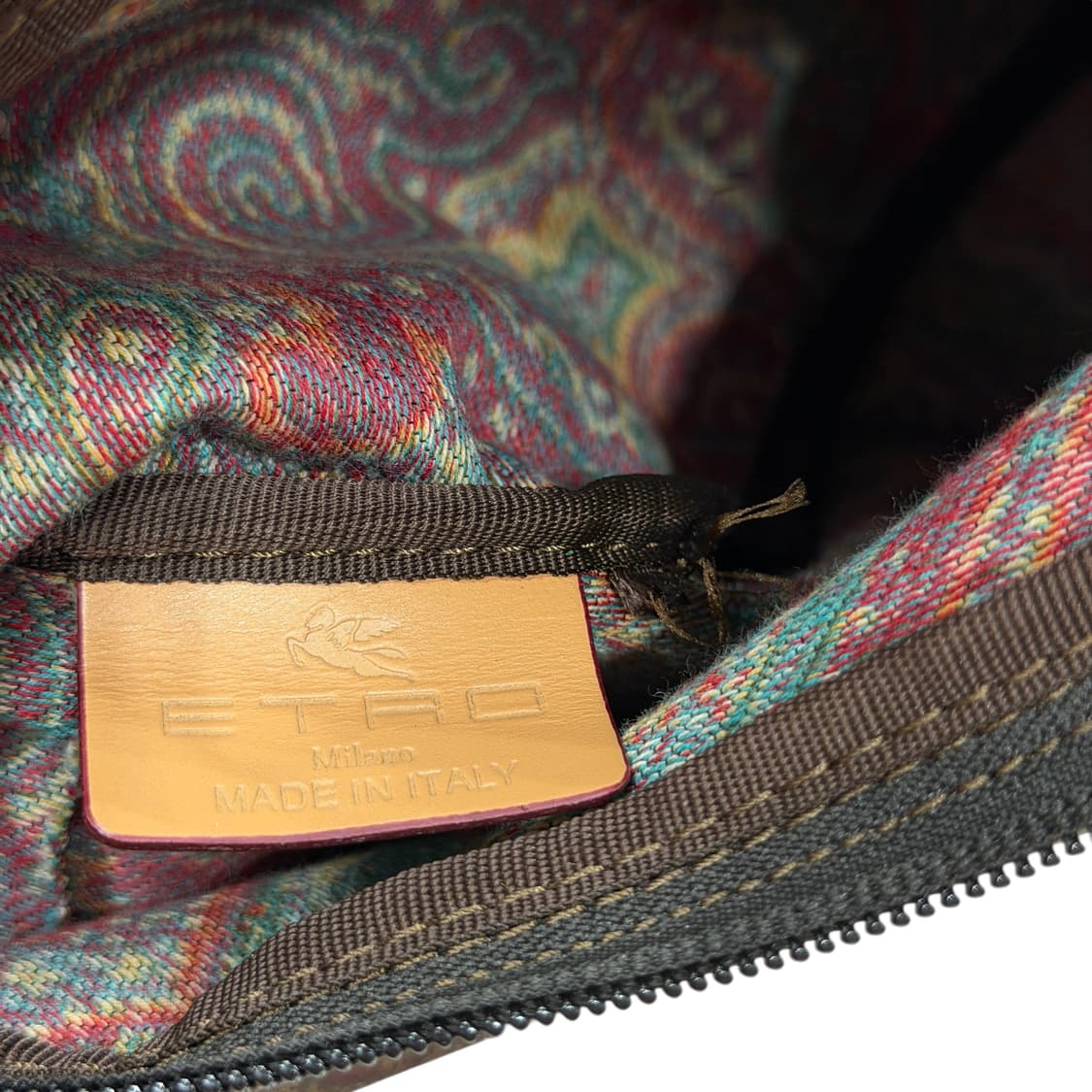 ETRO 에트로 페이즐리 반달 호보 크로스백 가방 상품이미지5