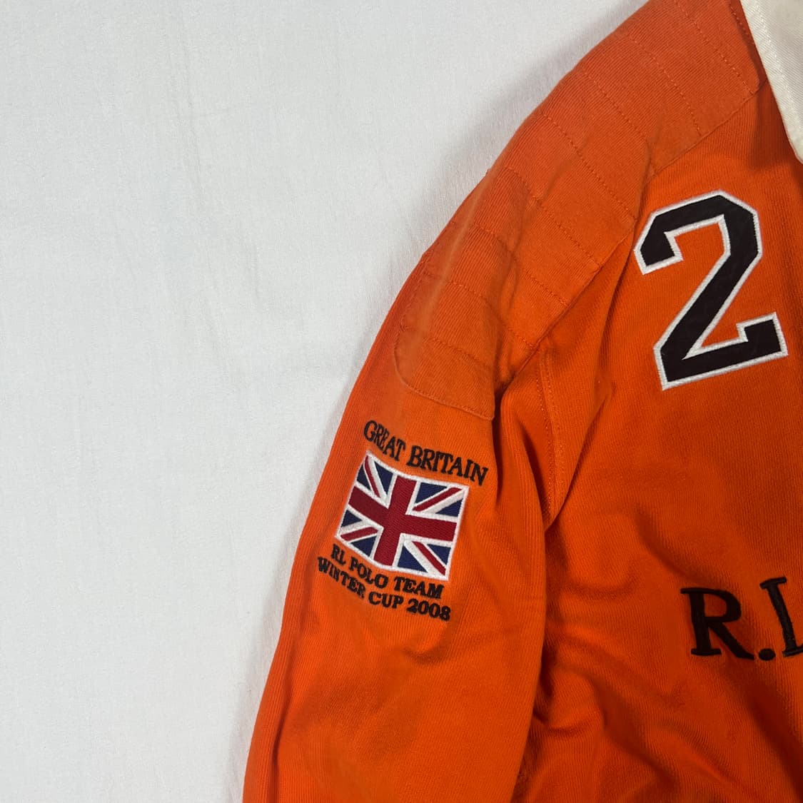 폴로랄프로렌 polo club 로고 긴팔 피케셔츠 상품이미지4