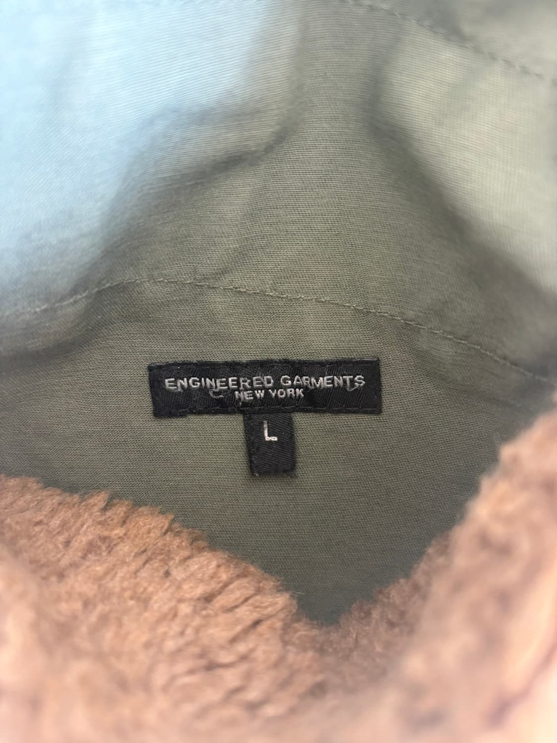 Engineered Garments 엔지니어드 가먼츠 리버시블 퍼 베스트 상품이미지4