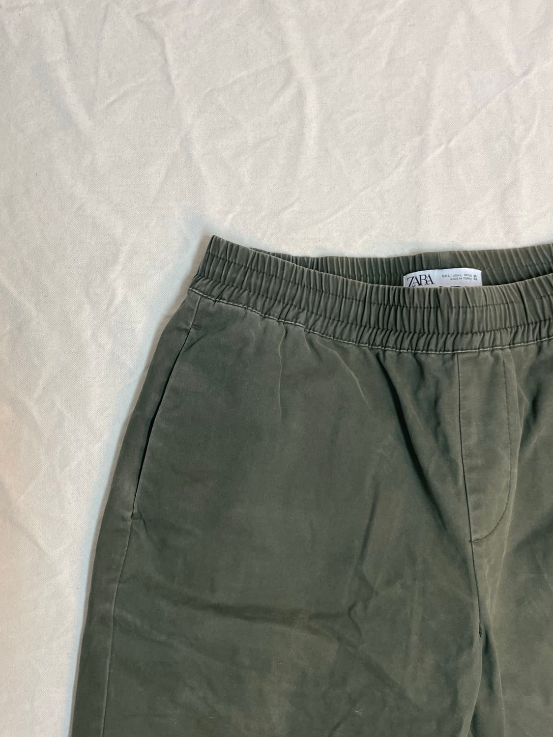 자라 코튼 팬츠  상품이미지2