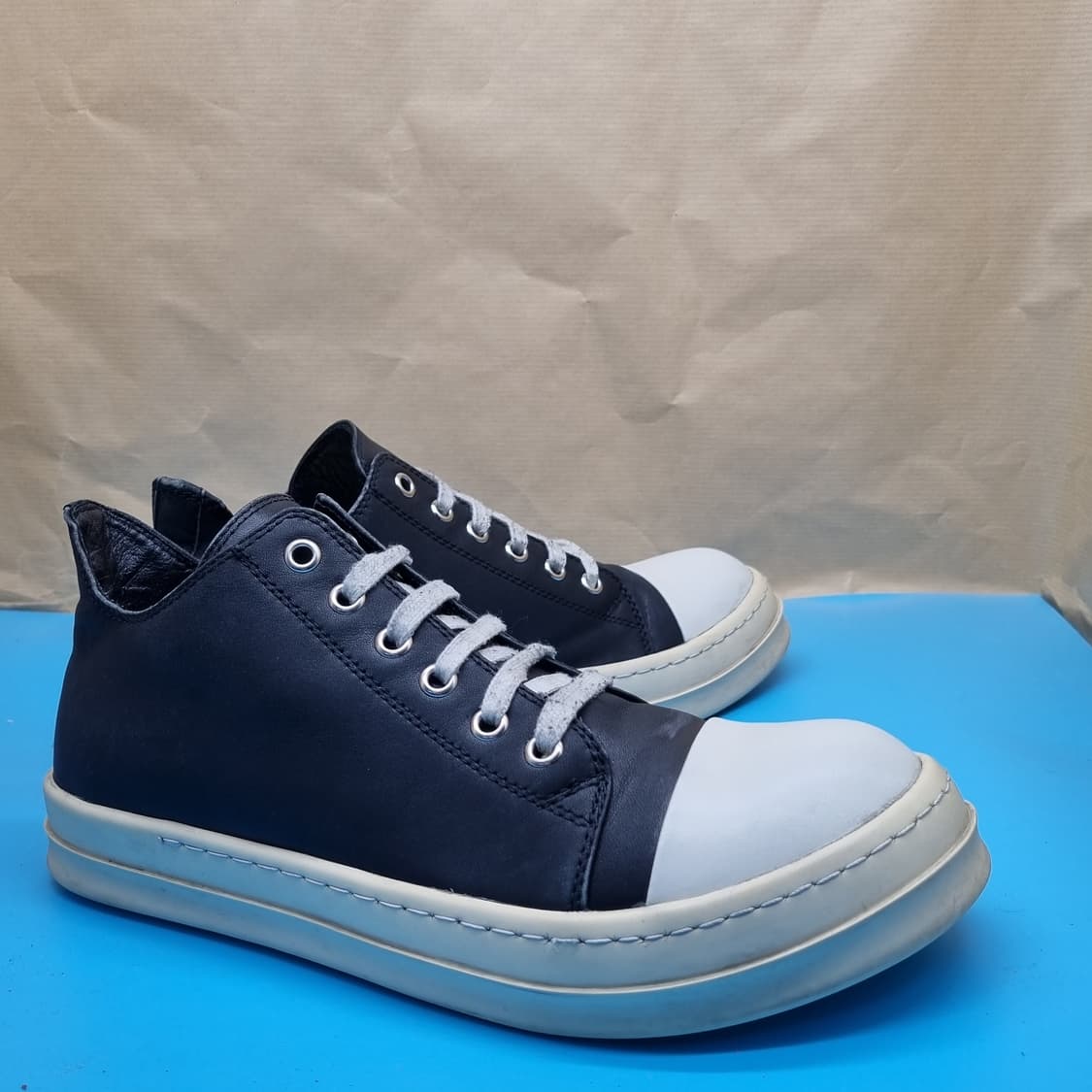 릭오웬스 레더 라몬즈 스니커즈 265 상품이미지1