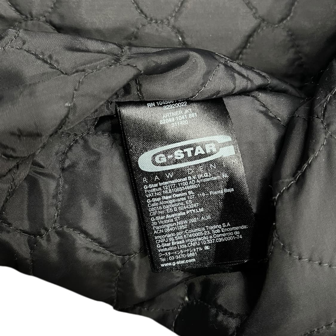 지스타 로우 울 블렌드 후드 자켓 상품이미지10