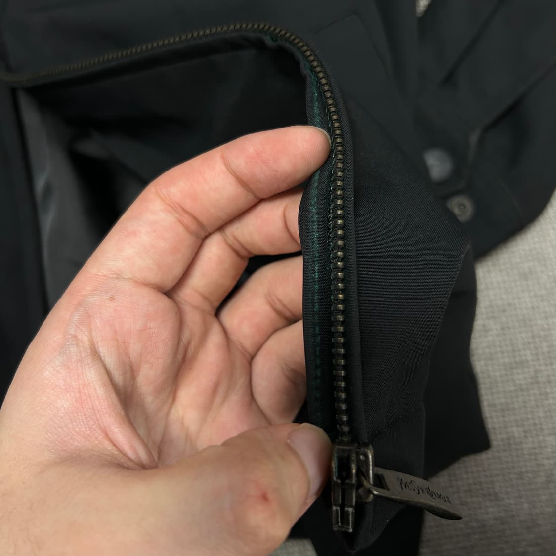 (내피포함)입생로랑 폴리쉘 블루종(95) 상품이미지9