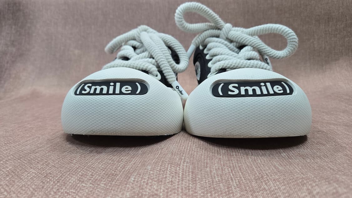 올드오더 240mm-  OLD ORDER 컨버스 스니커즈 스마일 블랙 상품이미지3