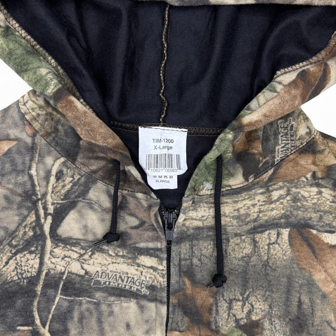 90's 리얼트리 카모 풀 집 후디 상품이미지3