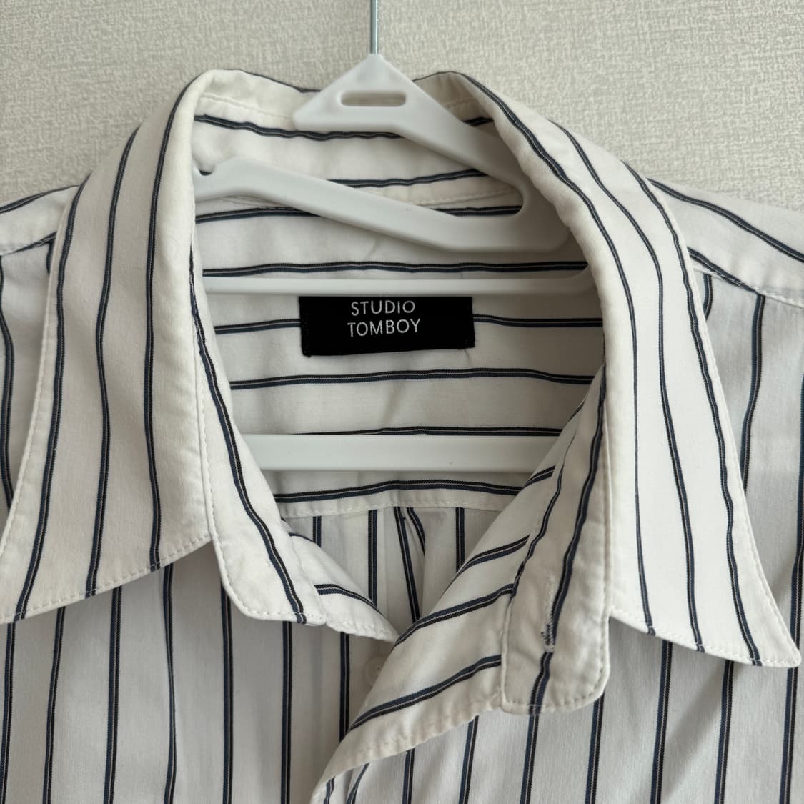 스튜디오톰보이 스트라이프 셔츠 상품이미지3