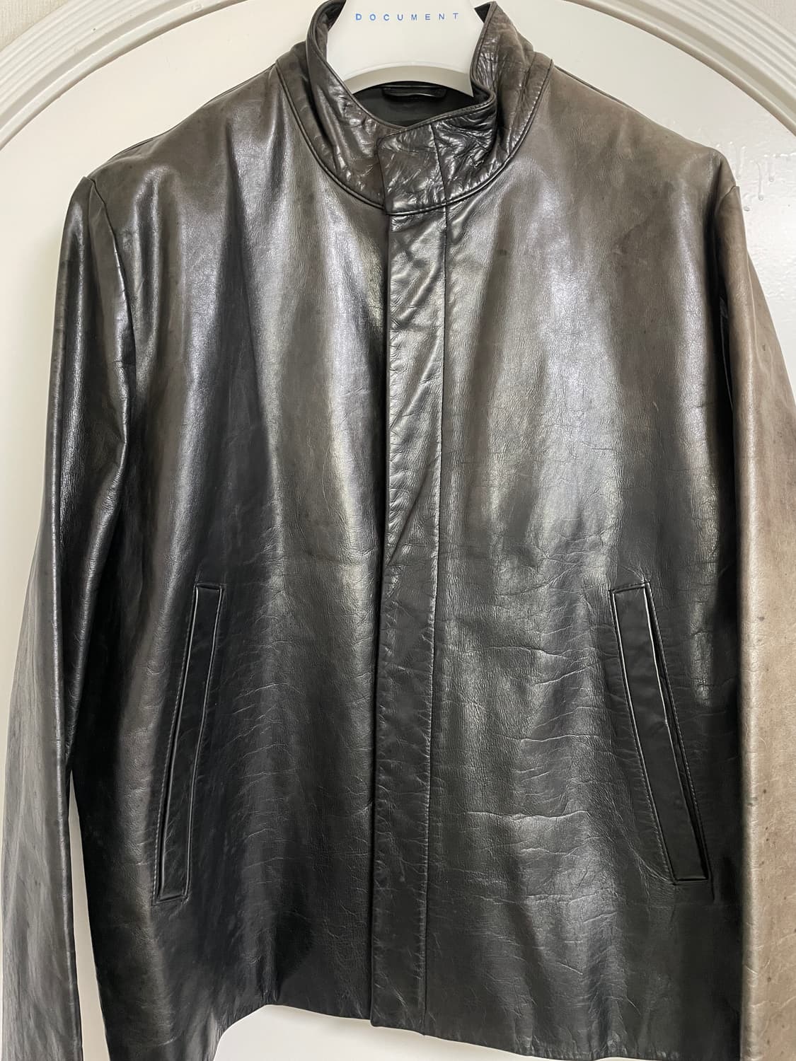 [VINTAGE] 썬페이딩 레더 자켓 상품이미지2