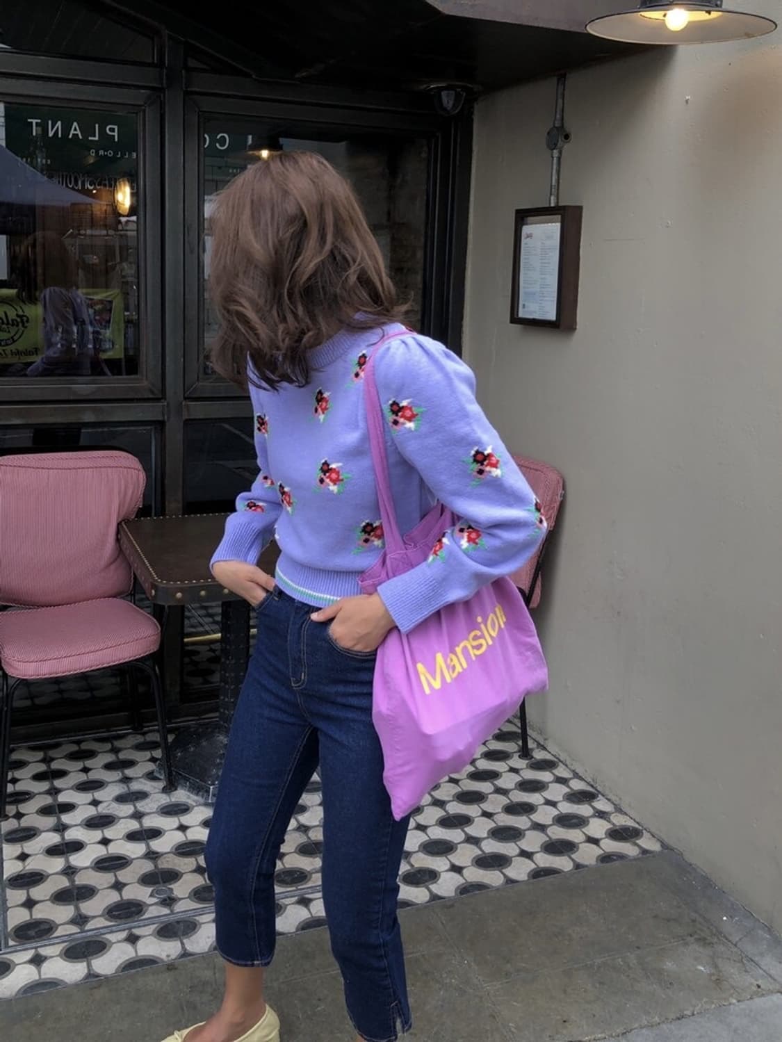 메모오피셜 니트 부케 - 바이올렛 상품이미지4