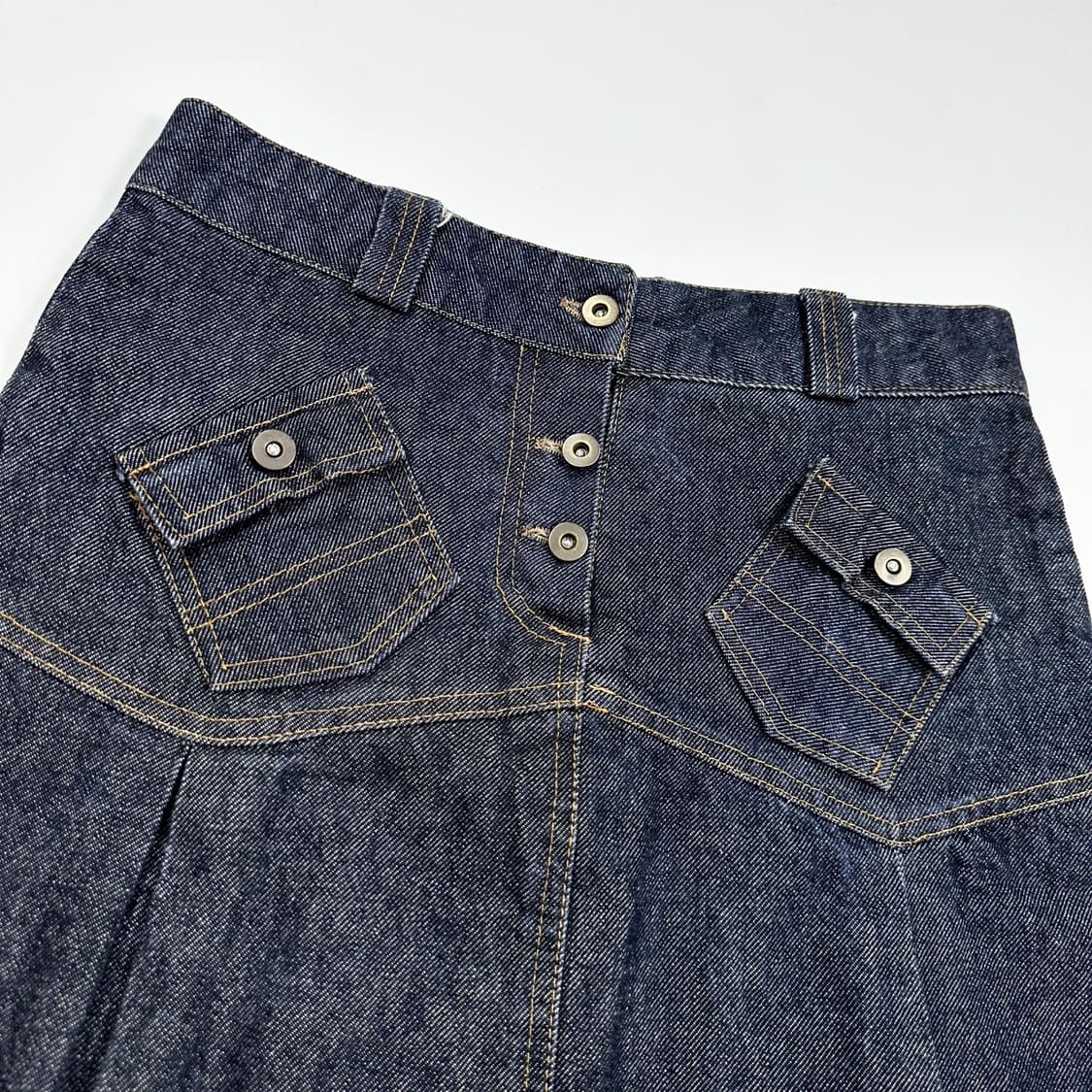 VTG 빈티지 데님 스커트 치마 (28인치 여성추천) 상품이미지3