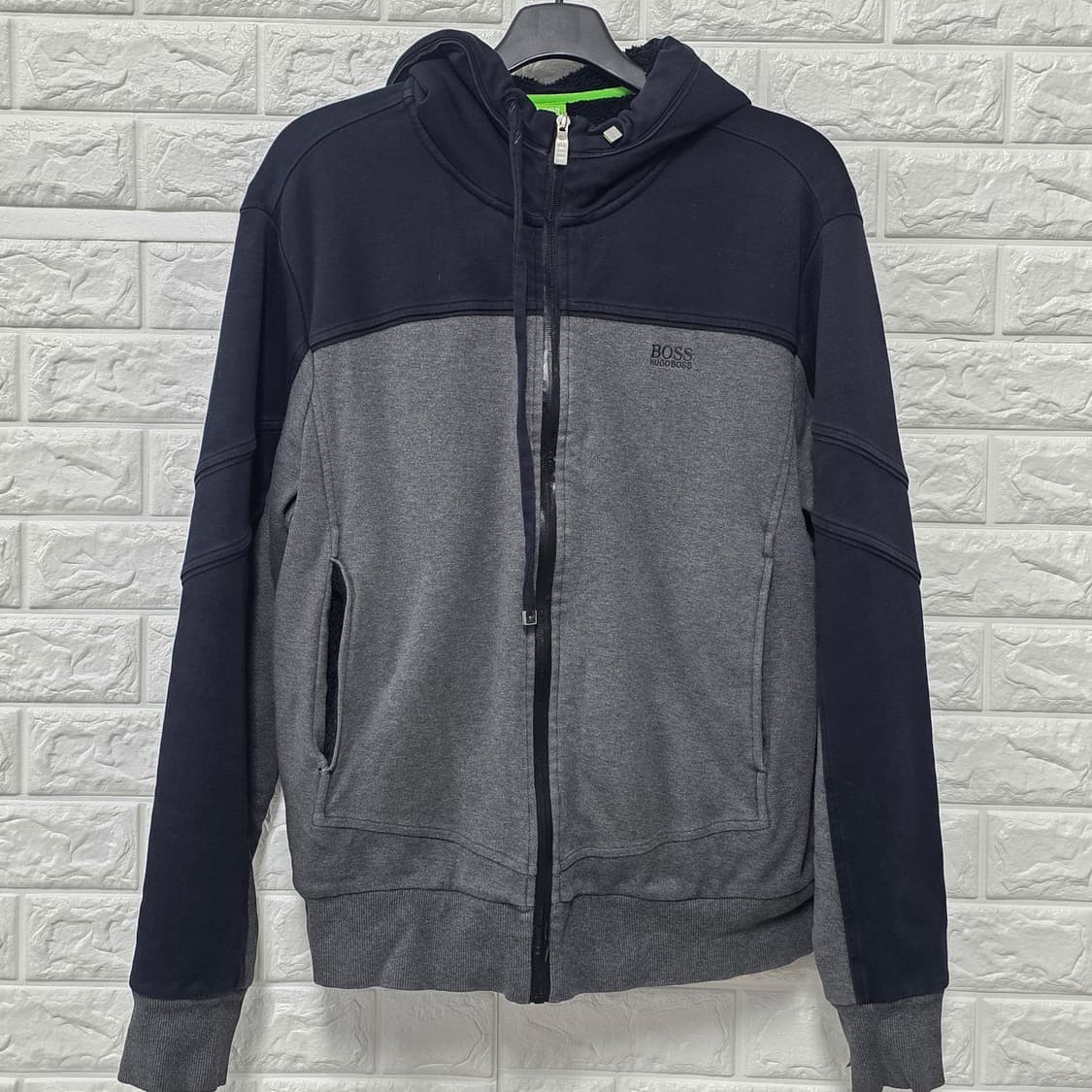 택포) 휴고보스 후드집업 후리스 XL 상품이미지1