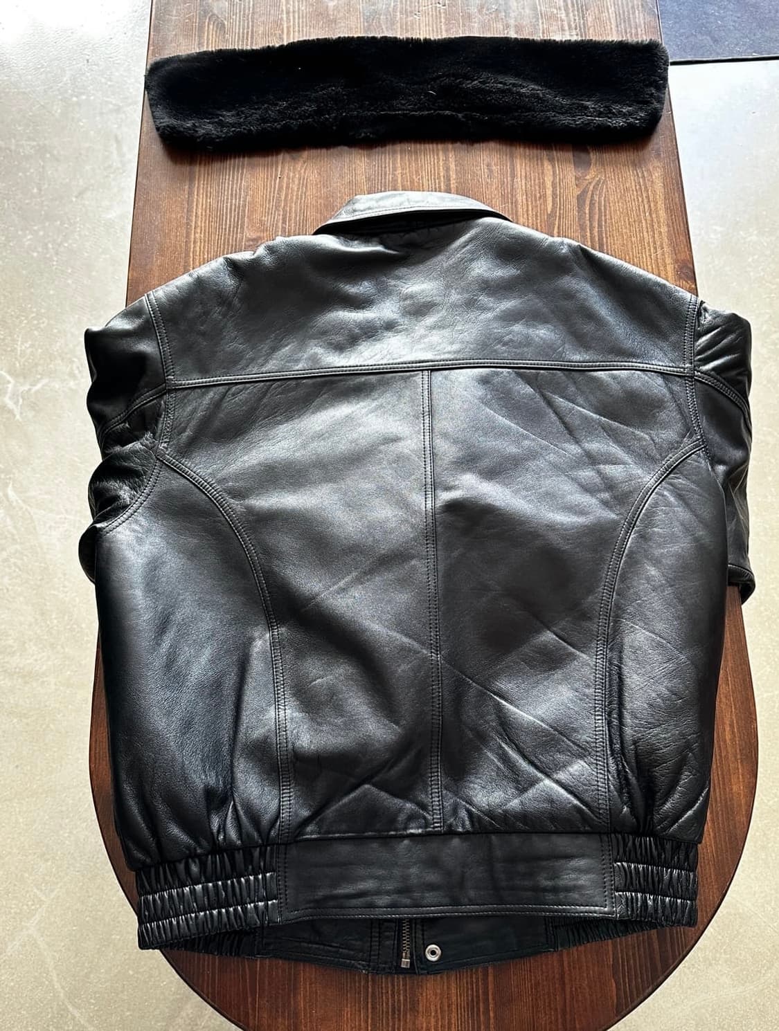 빈티지 양가죽 자켓(INISSI) 블루종 105-슬림110 상품이미지7