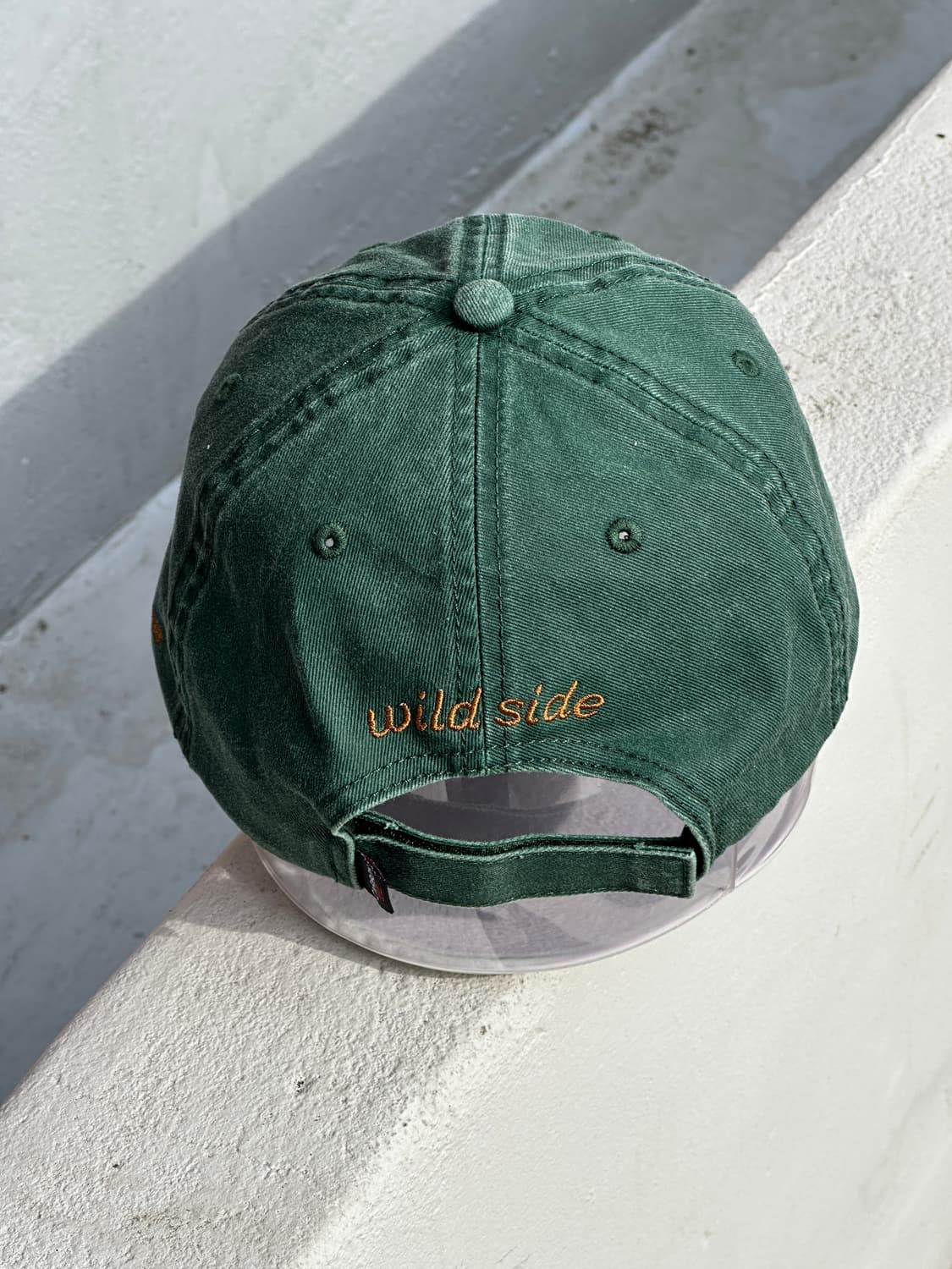 [F] carbon212 로고 그린 볼캡 모자 상품이미지4