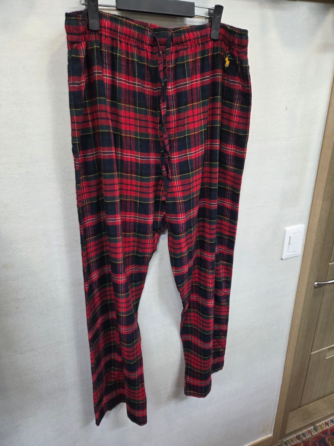 폴로랄프로렌 플란넬 울 체크 파자마 팬츠 xxl 상품이미지7