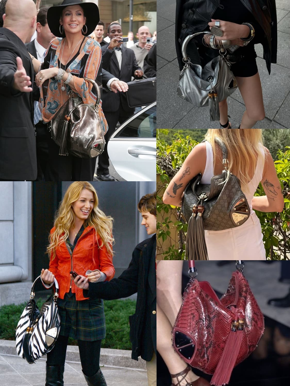 구찌 뱀부 인디 숄더백 상품이미지3