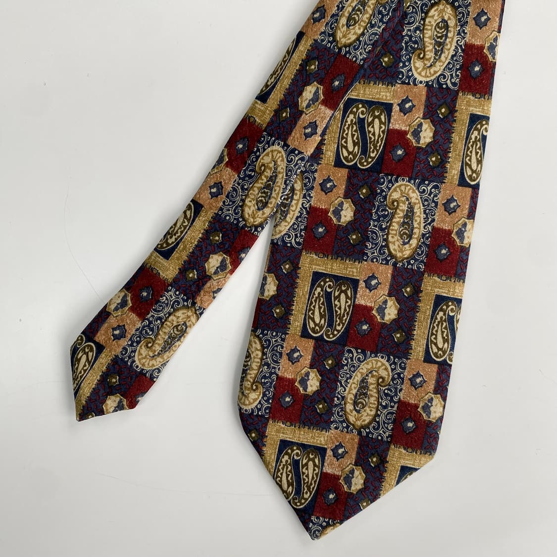 에르메네질도제냐 페이즐리 정품 명품 넥타이 상품이미지1