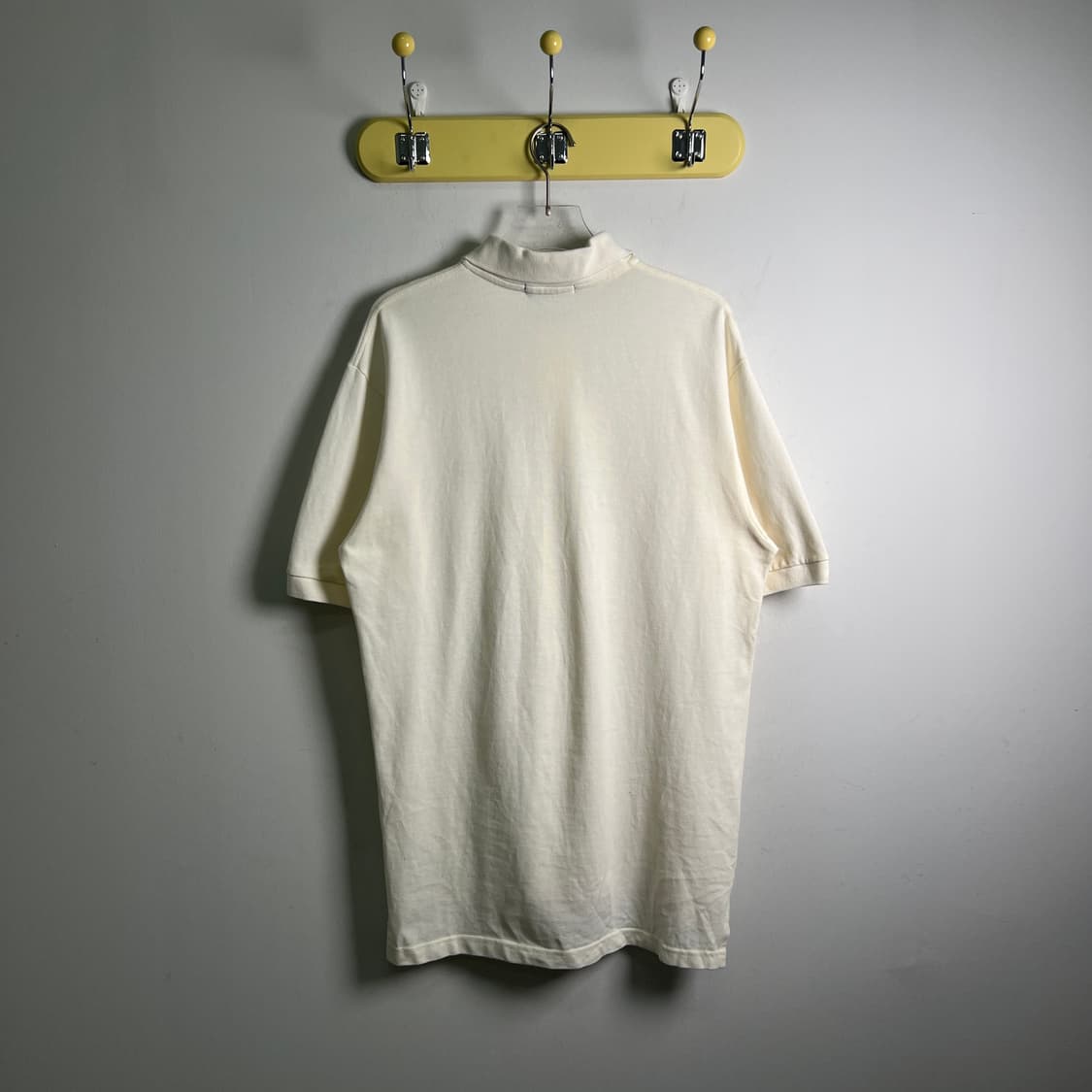 Dior 크리스찬 디올 무슈 빈티지 아이보리 반팔 폴로 셔츠 L 상품이미지2