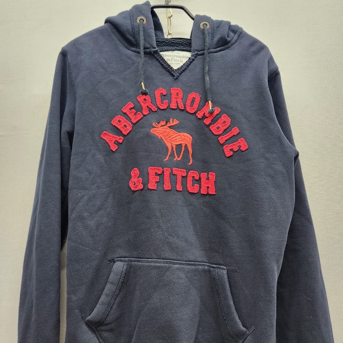 아베크롬비 Y2K 스펠로고 빈티지 후드티 L(M) 상품이미지2