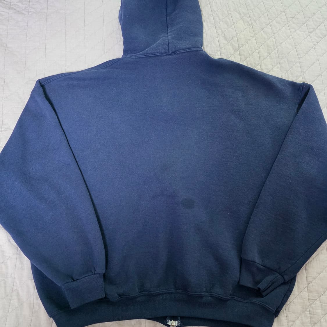 [XXL] 90s 빈티지 러셀 애슬레틱 후드집업 네이비 쿨컨디션 상품이미지7