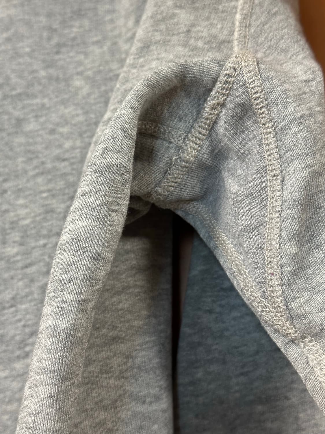 더블 V 거셋, 암홀 트라이앵글 거셋 스웻셔츠 상품이미지6