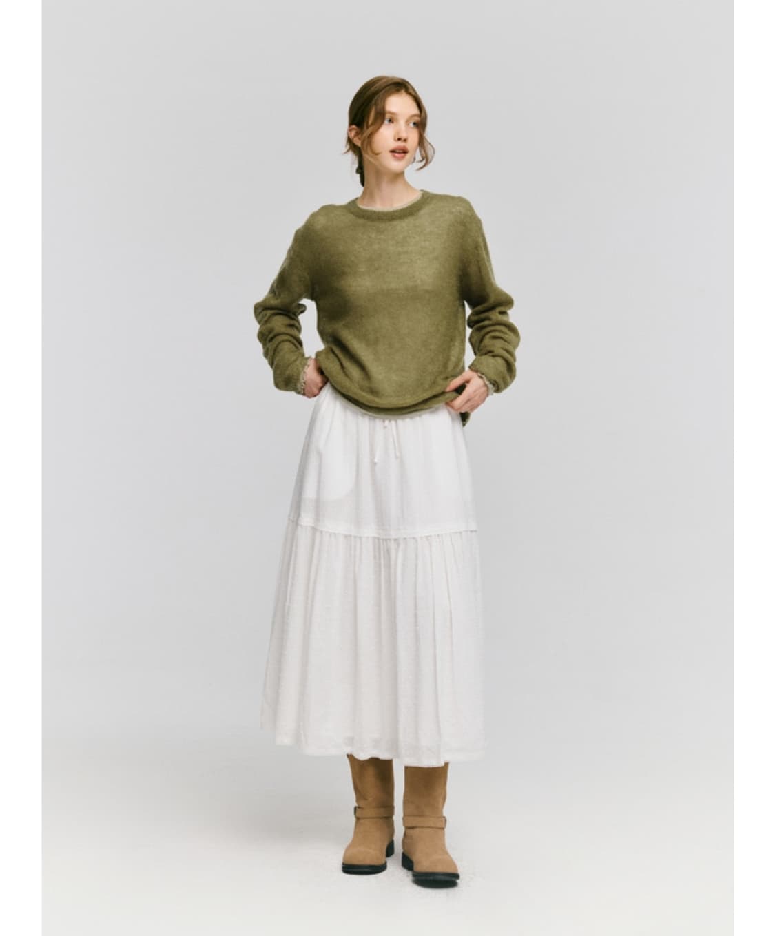 드파운드 mohair blended skashi pullover 니트 상품이미지3