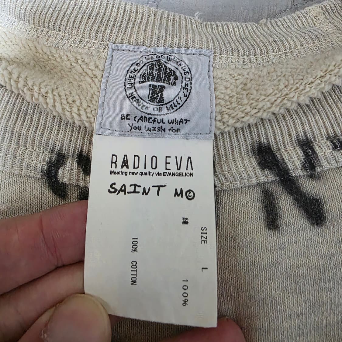 [L] 세인트미카엘 에반게리온 초호기 스웻 맨투맨 상품이미지6