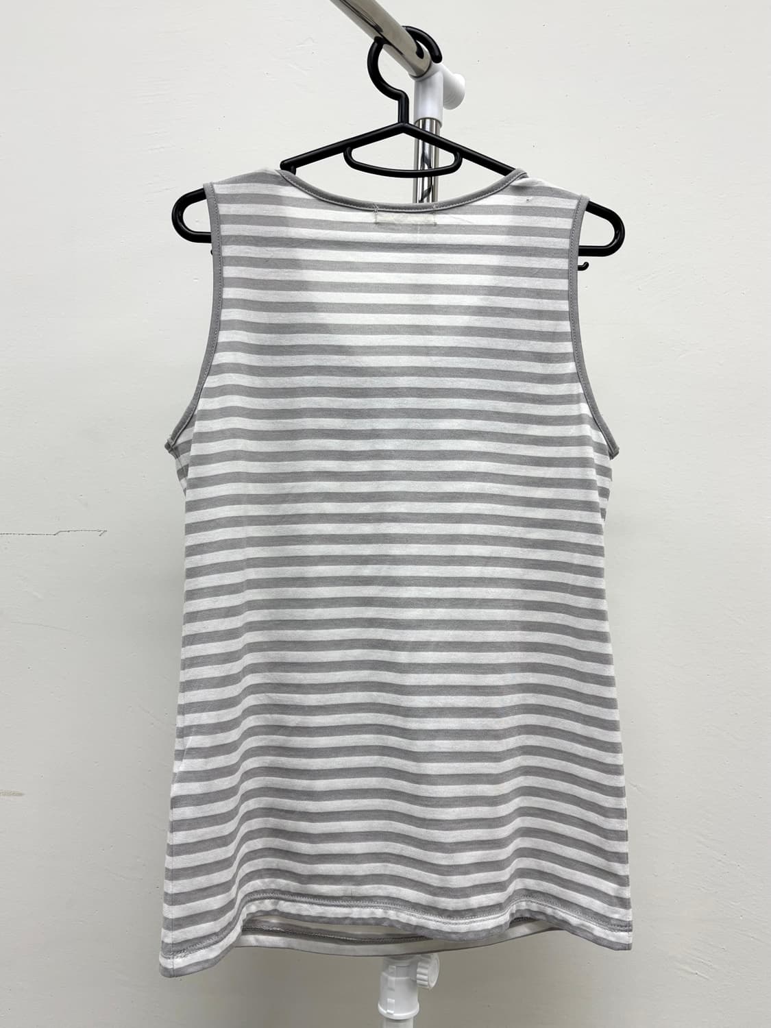 빈티지 그레이 슬리브리스 상품이미지6