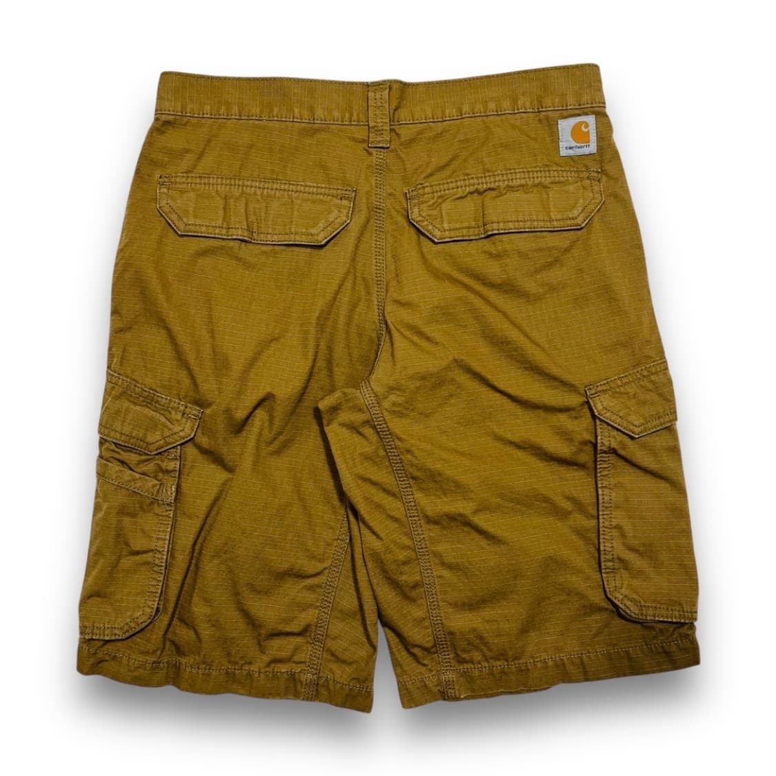 칼하트 FIT 된장 빈티지 카고 하프 팬츠 상품이미지3