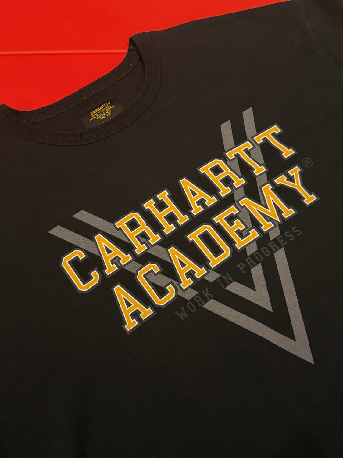 CARHARTT 칼하트 아카데미 콜라보 반팔티 상품이미지2