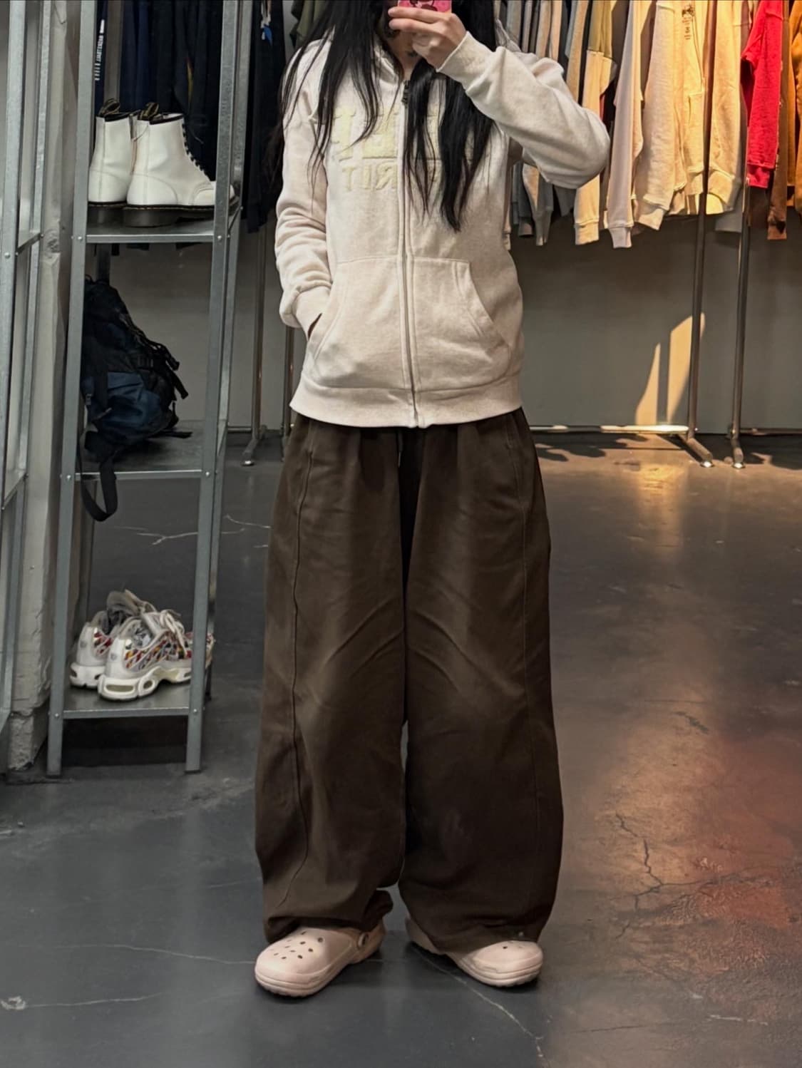 지프 패치로고 후드집업 A3143 상품이미지1