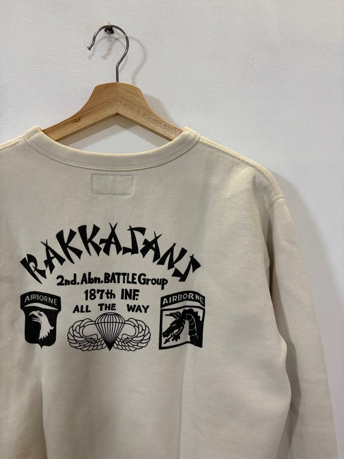 The Real McCoy's AIRBORNE 맨투맨 상품이미지8