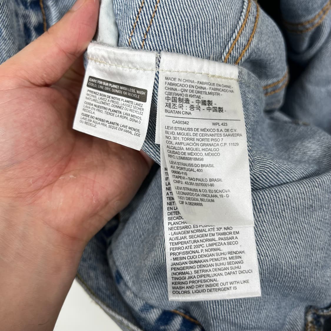 Levis 리바이스 빅E 프리미엄 데님 자켓 상품이미지7