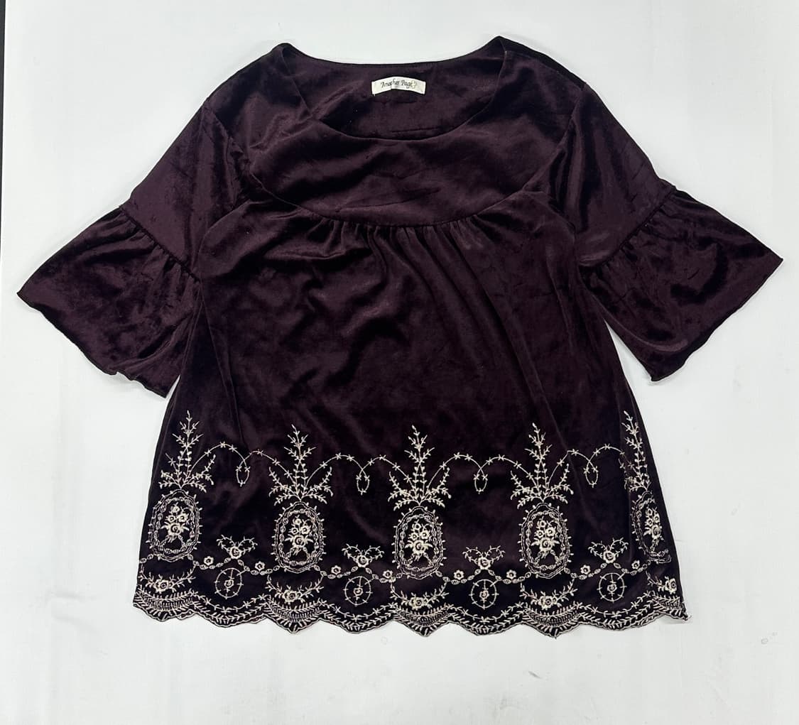 ♥️슈슈룬 쇼콜라 벨벳 코디세트♥️ 고딕풍 마계 고스로리 레이어드  상품이미지4