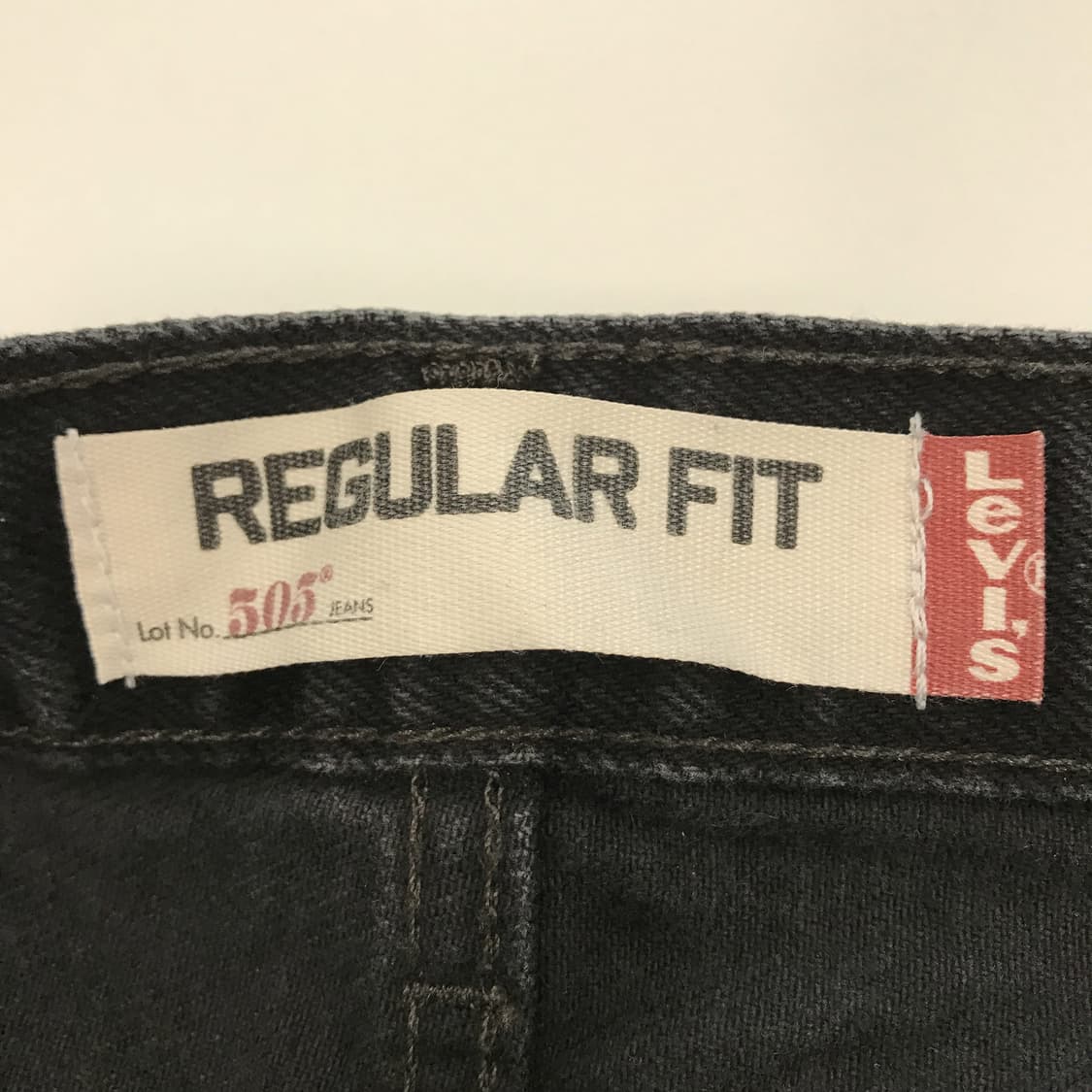 리바이스 00s 505 멕시코 흑청데님 [36x30]  상품이미지5