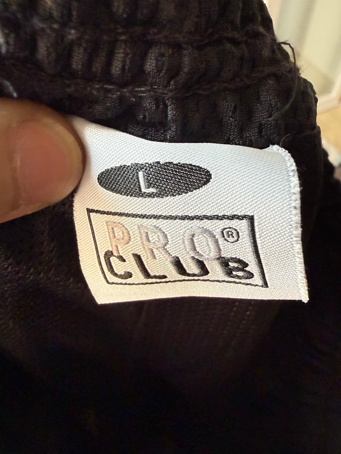 프로클럽 메쉬 바스켓볼 쇼츠 올블랙 상품이미지4