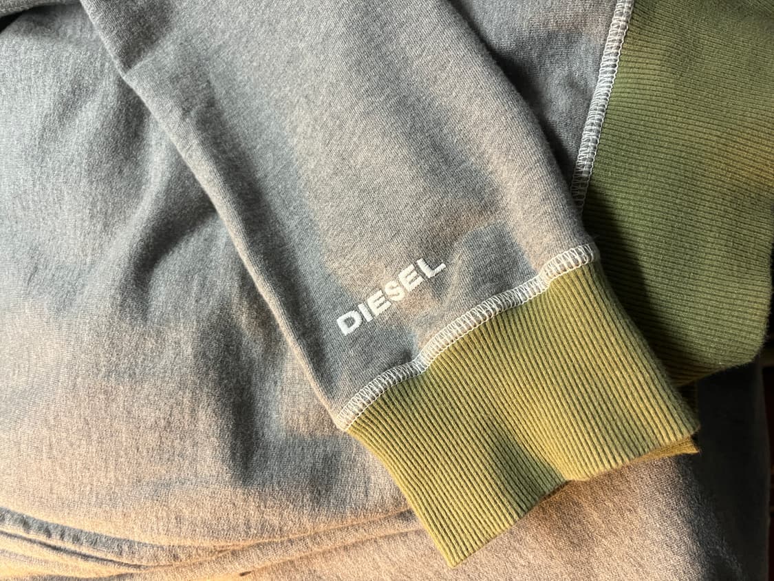 Diesel Contrast Trim Zip-Up Hoodie 상품이미지6