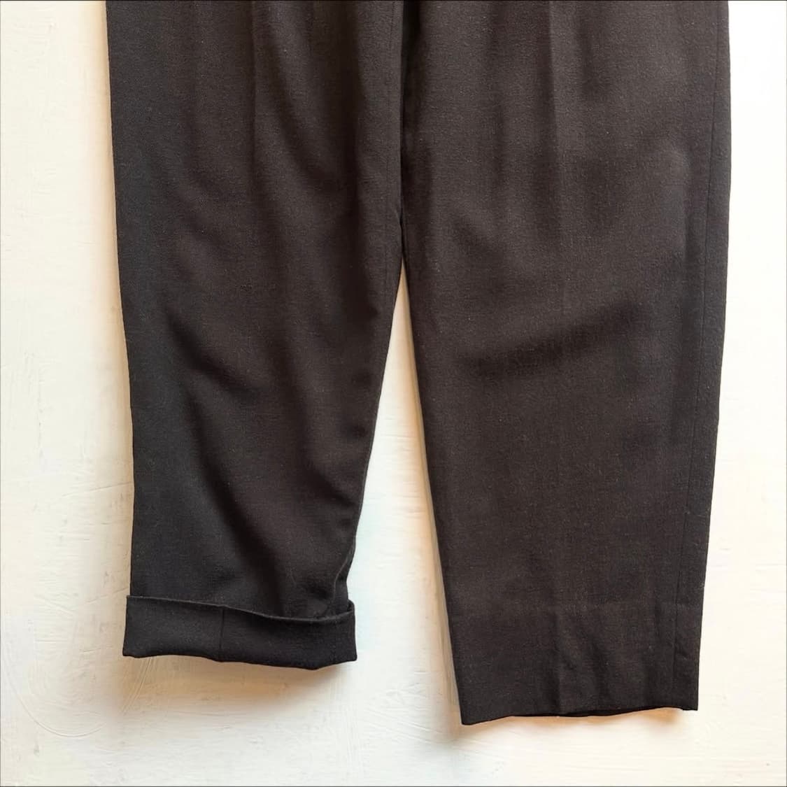 70's Issey Miyake brown wool pants 상품이미지3
