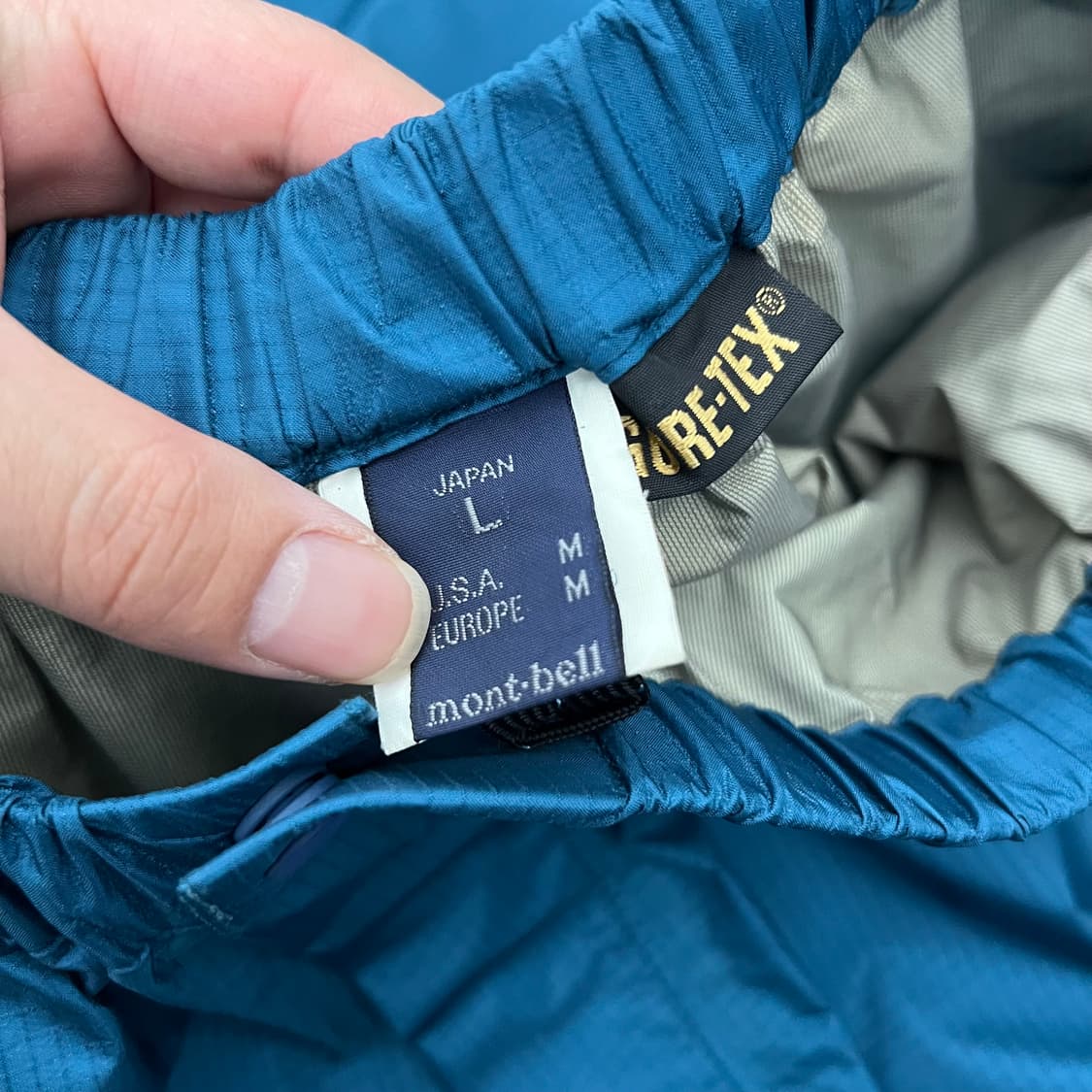 몽벨 제팬 테이프심 레인 수트 트랙 셋업 상품이미지9